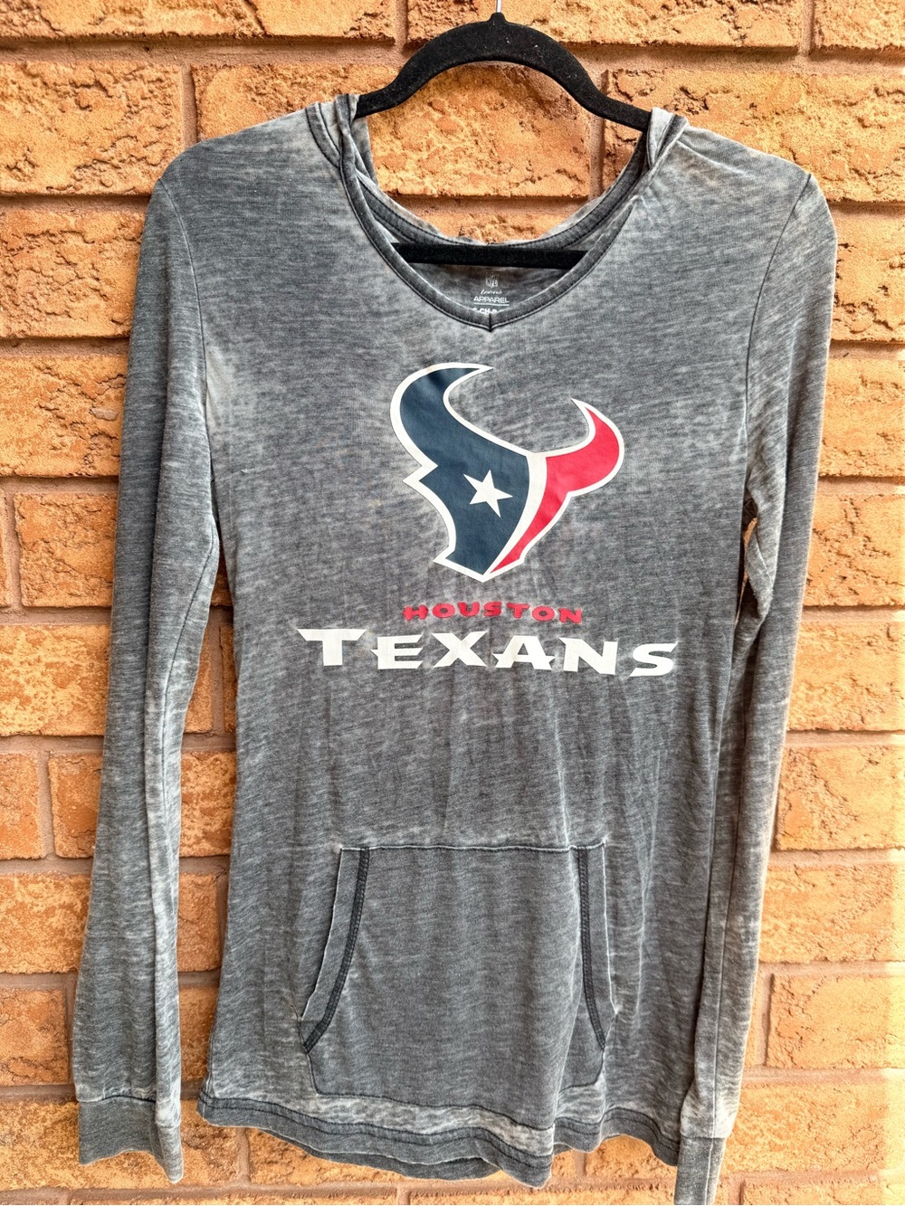 💫4/$25 • NFL Teens Apparel Houston Texans Burnout Hooded Top